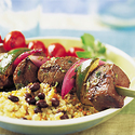 Mojo Beef Kabobs